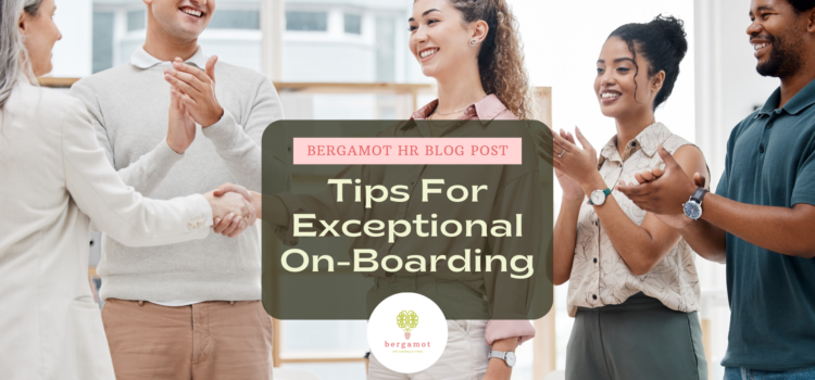 Exceptional onboarding tips