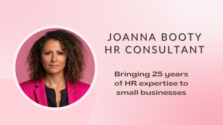 Joanna Booty HR Consultant