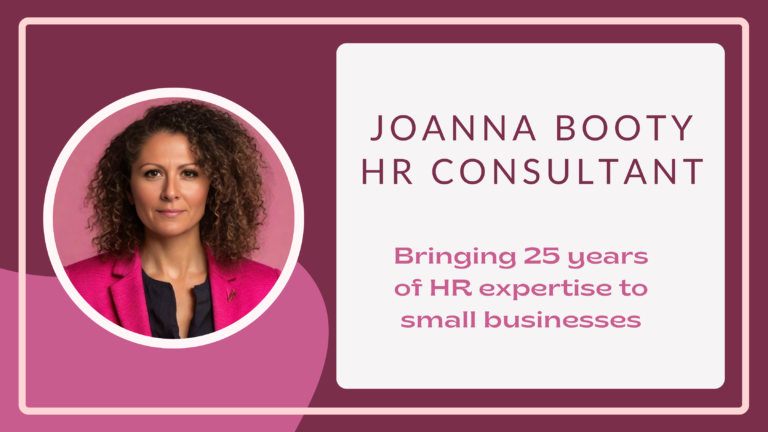 Joanna Booty HR Consultant