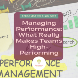 Managing Performance: What Really Makes Teams High-Performing
